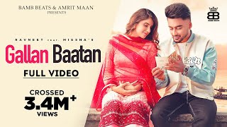 Poster Gallan Baatan Lyrics – Ravneet