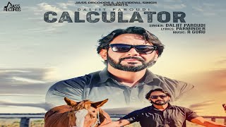 Poster calculator lyrics – daljit paroudi