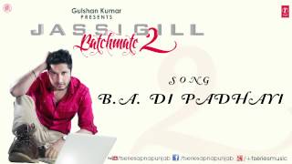 Poster b.a. di padhayi lyrics – jassi gill