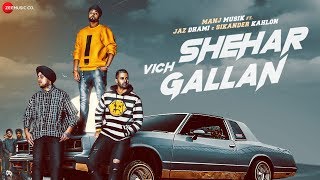 Poster shehar vich gallan lyrics – jaz dhami, manj musik
