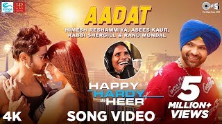 Poster aadat lyrics – happy hardy and heer