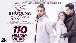 Poster tujhe bhoolna toh chaaha lyrics तुझे भूलना तो चाहा – jubin nautiyal