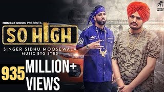 Poster so high lyrics – sidhu moose wala