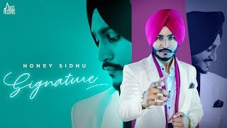 Poster signature lyrics – honey sidhu