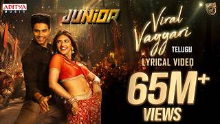 Poster  Viral Vayyari Lyrics – Junior (Telugu) | Haripriya 
