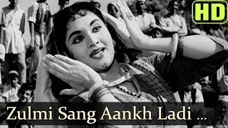 Poster zulmi sang aankh ladi lyrics – lata mangeshkar