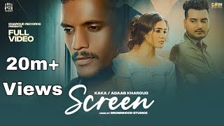 Poster screen lyrics – kaka x adaab kharoud