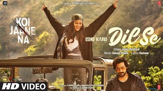 Poster इश्क करो दिल से ishq karo dil se hindi lyrics – jubin nautiyal | koi jaane na