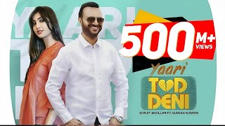 Poster yaari tod deni lyrics – surjit bhullar