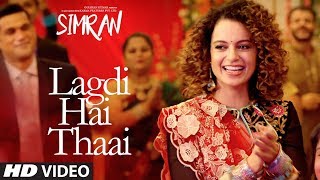 Poster lagdi hai thaai lyrics – simran, kangana ranaut, guru randhawa