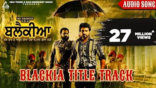 Poster blackia lyrics – himmat sandhu | title track