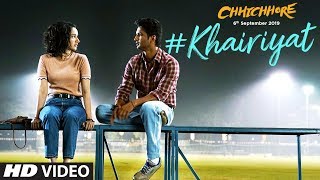 Poster khairiyat lyrics ख़ैरियत – chhichhore | arijit singh