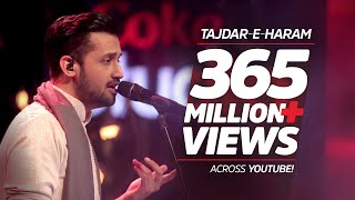 Poster  Tajdar-e-Haram Lyrics – Coke Studio | Atif Aslam 