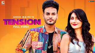 Poster tension lyrics – arsh maini x afsana khan
