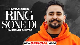 Poster Ring Sone Di Lyrics – Hunar Sidhu