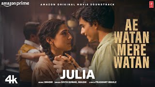 Poster Julia Lyrics – Ae Watan Mere Watan | Divya Kumar