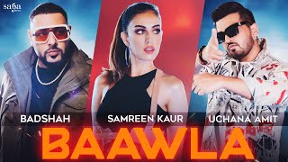 Poster बावला baawla lyrics in hindi – badshah