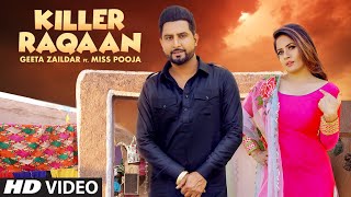 Poster killer raqaan lyrics – geeta zaildar | miss pooja