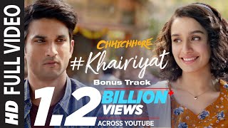 Poster khairiyat lyrics – chhichhore | arijit singh
