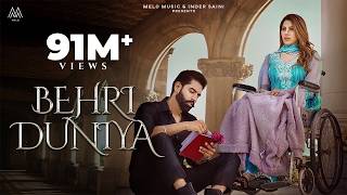 Poster Behri Duniya Lyrics – Afsana Khan x Saajz