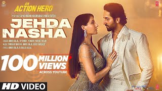 Poster Jehda Nasha Lyrics – An Action Hero