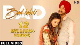 Poster bad habits lyrics – navjeet