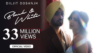 Poster black & white lyrics – diljit dosanjh