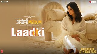 Poster લાડકી laadki lyrics – angrezi medium