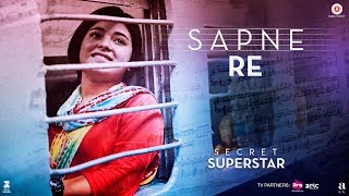 Poster sapne re lyrics – secret superstar | aamir khan, zaira wasim |