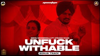 Poster unfuckwithable lyrics – sidhu moose wala & afsana khan