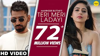 Poster तेरी मेरी लड़ाई होई ऐ | teri meri ladayi lyrics in hindi | maninder buttar