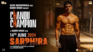 Poster Sarphira Lyrics – Chandu Champion | Sreerama Chandra