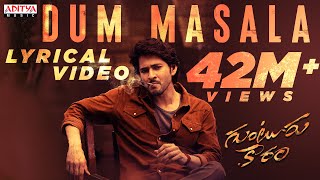 Poster Dum Masala Lyrics – Guntur Karam | Sanjith Hegde