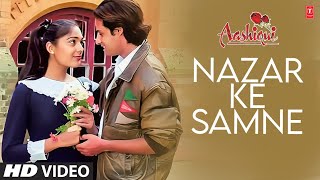 Poster नज़र के सामने nazar ke saamne lyrics in hindi – aashiqui