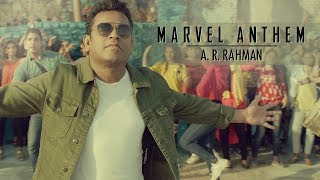 Poster मार्वल एंथम marvel anthem – ar rahman