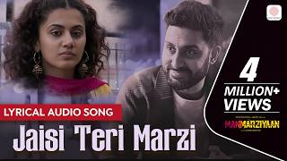 Poster jaisi teri marzi lyrics – manmarziyaan