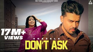 Poster don’t ask lyrics – khazala