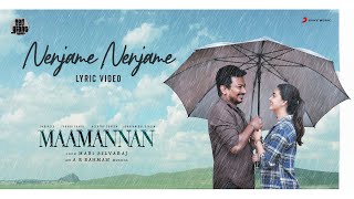Poster  Nenjame Nenjame Lyrics – Maamannan | Vijay Yesudas 