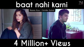 Poster baat nahi karni lyrics – asees kaur x goldie sohel