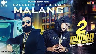 Poster malang lyrics – balsehri ft. bohemia
