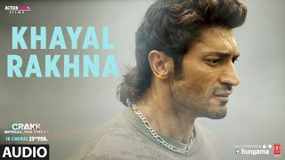 Poster Khayal Rakhna Lyrics – Crakk | Mithoon